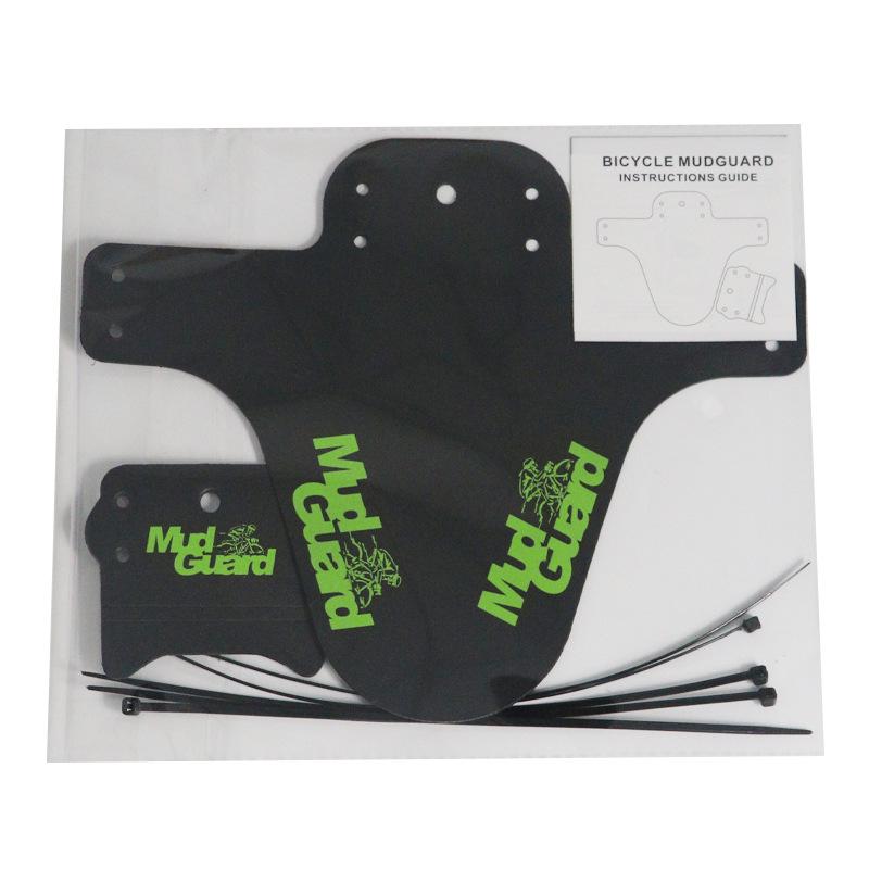 MTB Bike Bicycle Fenders Cycling Mudguard Front/rear Tire Wheel Universal Mudguard Bike Wings Mud Guard With 4 Fixing Strap