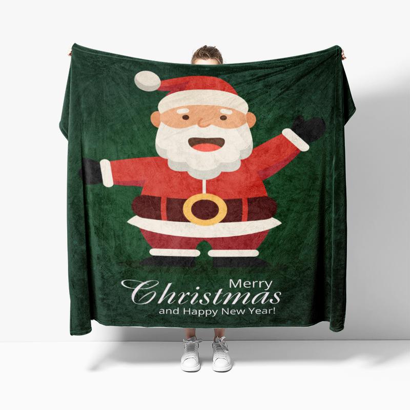 Wohndekoration Plüsch Überwurf Sofadecke Tagesdecke Bett flauschig weiche Decken Dekor Plaid Modern Halloween Frohe Weihnachten Winter