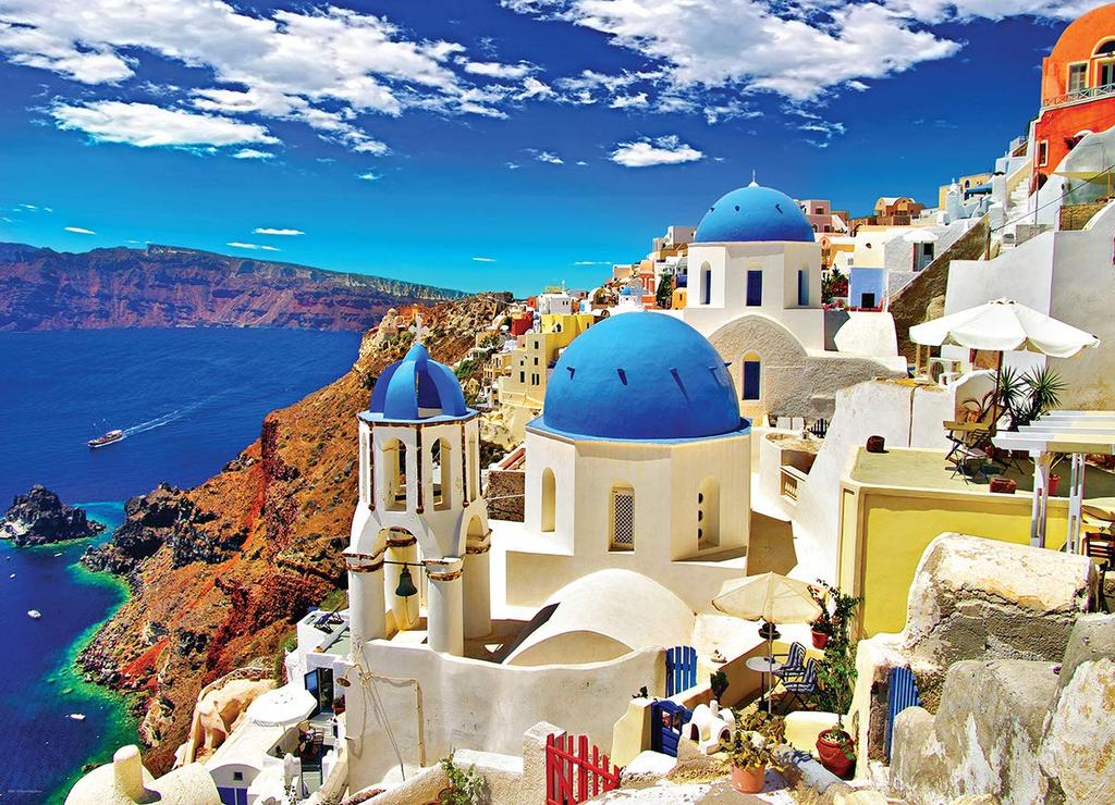 1000-piece Jigsaw Puzzle Oia, Santorini, Greece