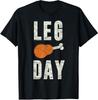 Fun Leg Day Thanksgiving Gifts Pilgrim Costume Unisex T-Shirt