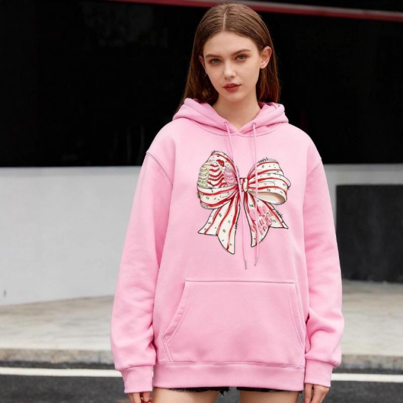 Autumn/Winter Couple's Printed Christmas Hoodie for Men and Women