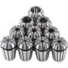 10pcs ER20 Spring Steel Collet Set Spring Collet Chuck for CNC Workholding Engraving Milling Lathe Tool 3mm, 1/8"/4mm/5mm/6mm, 1/4", 8mm, 10mm, 12mm,