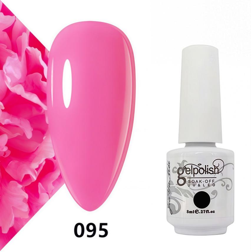 Amber Gel Polish Set: Gel Polish Manicure Kit with Whitening, Base Coat, and Sealer.