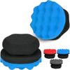 Washable Reusable Foam Sponge Hex Grip Design Car Tire Applicator Tool for Auto Detailing