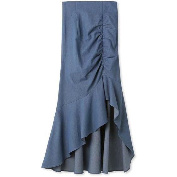 SNIDEL Ruched Slit Mermaid Skirt SWFS231204 Women s