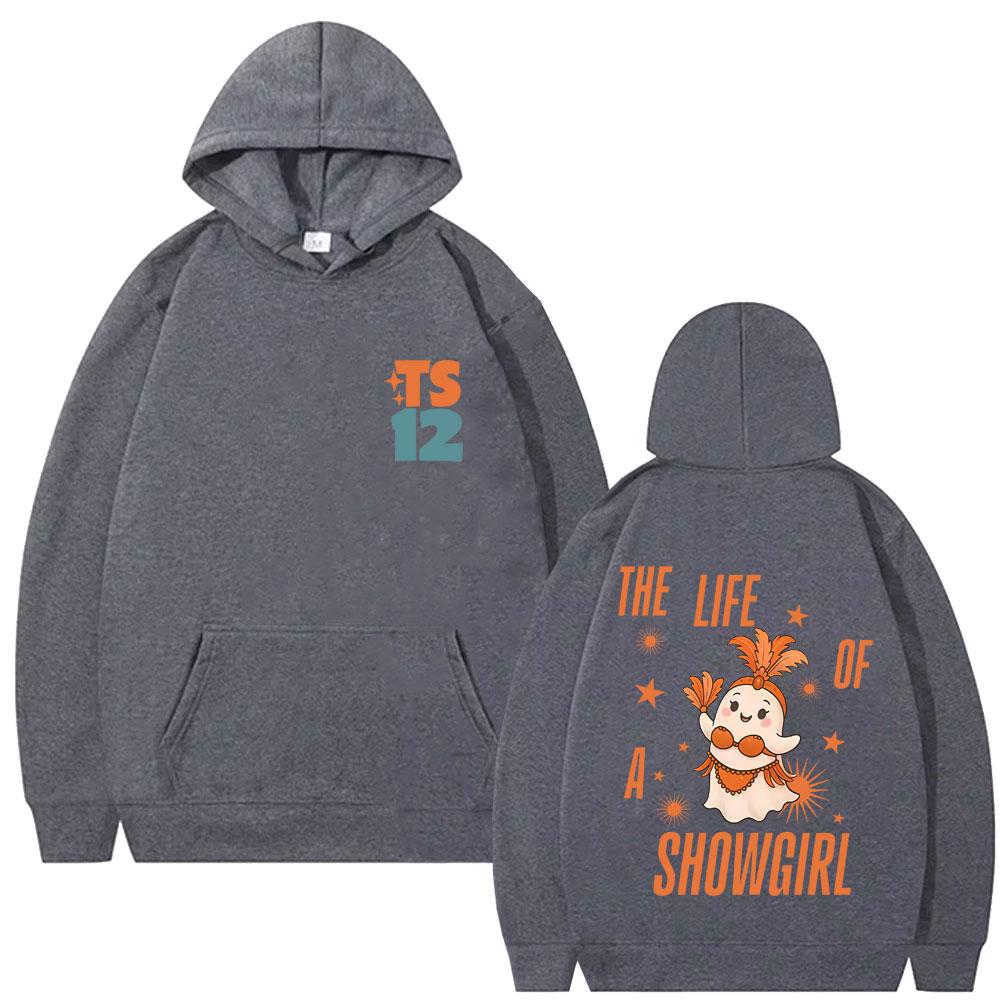 The Life of A Showgirl Album Graphic Hoodie Fans Gift Men Women Fashion Casual Fleece Pullover Male Cool Streetwear