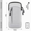 Summer running mobile phone arm bag men's and women's sports fitness waterproof wrist bag arm mobile phone bag