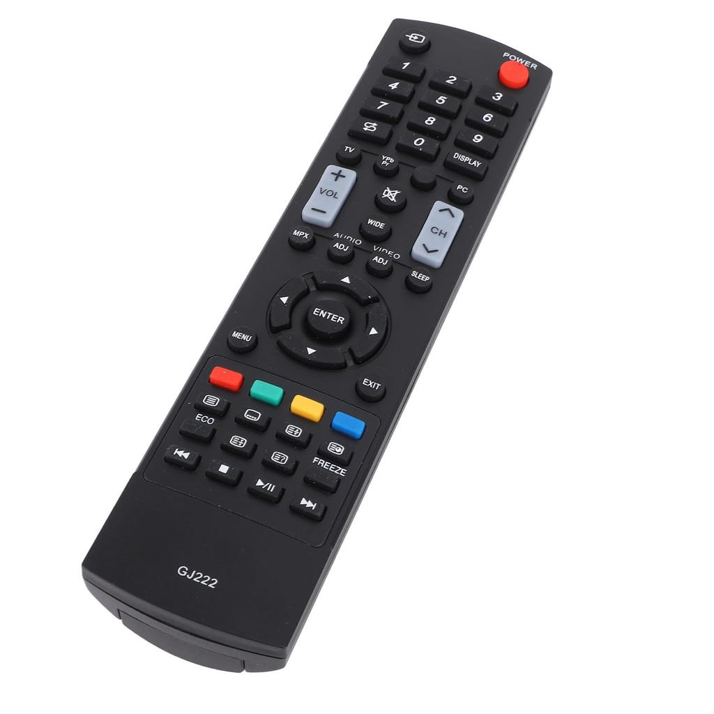 Remote Control for GJ222 Professional Comfortable Hold Sensitive Buttons Portable TV Remote Control