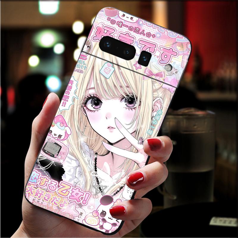 For Google Pixel 10 9 Pro XL Silicone Phone Soft Case For Google Pixel 9A 8A 7A 6A 5 Cover Shell Kamisama Kiss