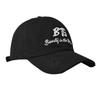 New Hat for Women Korean Style Trendy Personality Ripped Letter Embroidery Baseball Cap Spring and Summer Outdoor Sun Protection Baseball Cap