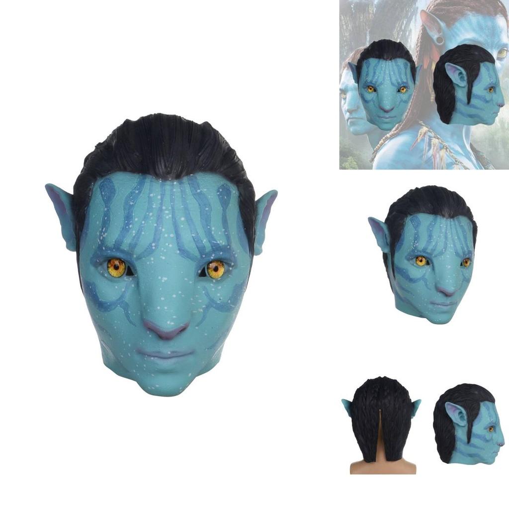 Bezaubernde Avatar The Way Of Water Latex-Kopfbedeckung