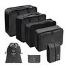 7 Piece Travel Packing Organizer Set Large Capacity Luggage Storage Bags Waterproof Portable Clothes Shoes Storage Pouches