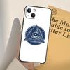 Illuminati Eye Occult Pyramid Phone Case For iPhone 16 15 14 Pro Max Plus 11 12 13 Pro Max XS 6 12 13 Mini Cover Shell