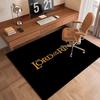 1PC Lord of the Rings Print Rug - home decoration Carpet For Living Room Bedroom Flooring Computer Chair Area Rug