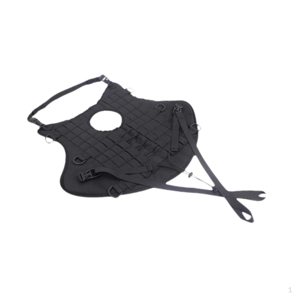 Motorcycle Fuel Tank Bag Mounting Base Accessory Support Cover for Seat