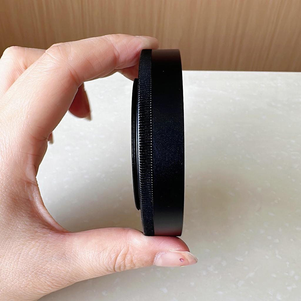 Metal Lens Hood for Nikon Z 28mm F2.8/Z 40mm Lens Camera Lens Protector LH-N52 for Z7II Z6II Z8 Z50 Block Stray Light