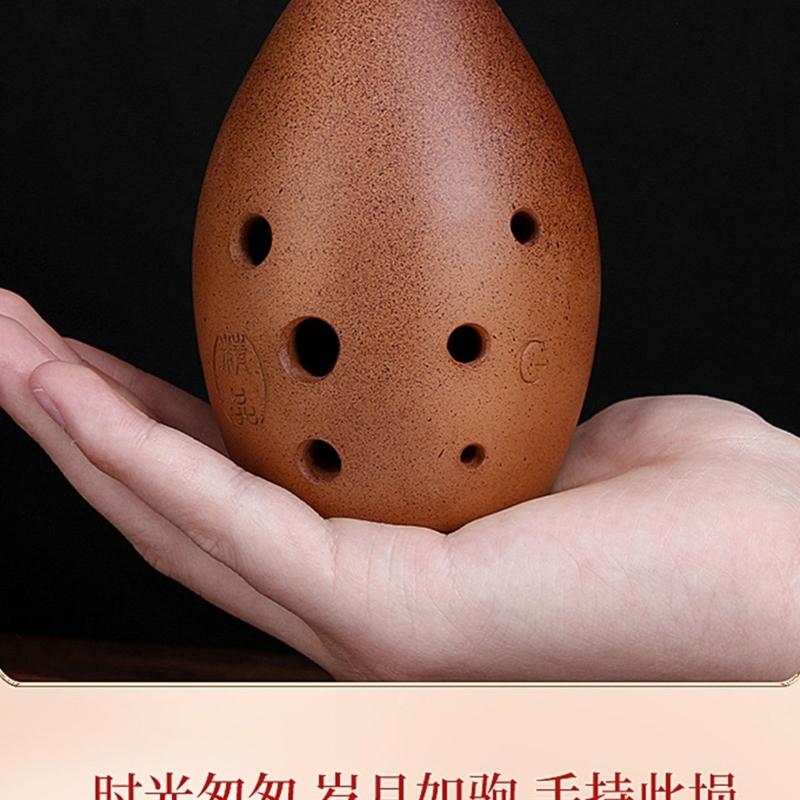 Professional Chinese G Key Ocarina Handcrafted From Clay With 8 Holes Ideal For Classical Music Lovers And Beginners