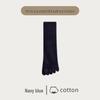 Men's Five-Toe Mid-Calf Cotton Socks: Sweat-Absorbent, Breathable, Anti-Odor, Antibacterial, Boneless – Perfect for Autumn and Winter.