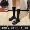 Classic versatile small man inner height-increasing knight boots for women, new thick-soled but knee-length boots for women in autumn and winter 2025