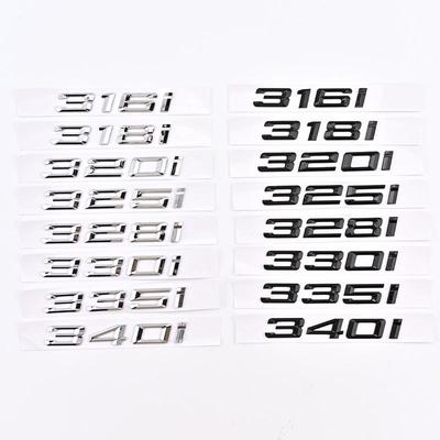 BMW 3 Serisi Uyumlu Arka Bagaj Logosu: 316i, 318i, 320i, 325i, 330i Modelleri