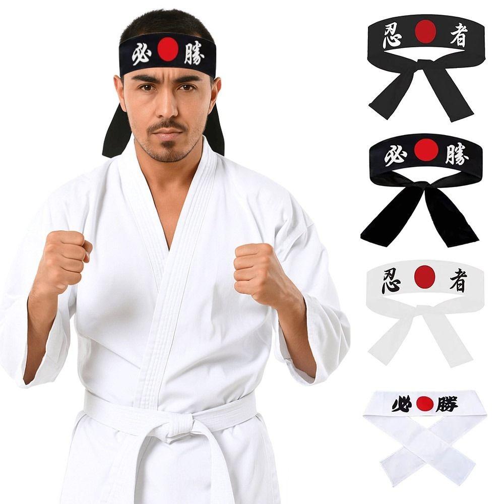 Hygroscopic Hachimaki Headband Breathable Sushi Chef Headbands  Sports Exercise