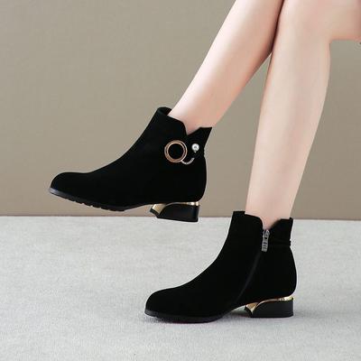 Damenschuhe Damen Stiefelette Niedriger Absatz Schuh Übergröße 43 Kurz Damen Schuhe Damen Herbst Winter Stiefel