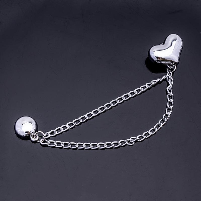 

1-5pcs Magnetic Clothing Clip with Chain Multi Function Buttons for Pants Trouser Fixing No Damage Magnet Pins DIY Accessories