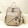Schoolbag: New women's backpack, for work and travel, large capacity, versatile and practical soft leather backpack