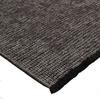 Black Cotton Flatweave Rug and Anthracite Light Reflection 80x150