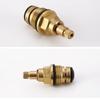 Brass Slow Opening Spool Faucet Cartridge Valves Core Replacement Faucet Hot And Cold Water Spool Faucet Repair Parts