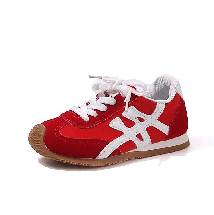 Children's Forrest Gump shoes 2025 new girls breathable casual shoes spring and autumn boys sports shoes medium and large children's versatile mesh