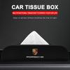 Bilhållare för papperslåda Armstödslåda Förvaringsfodral Biltillbehör För Porsche Cayenne Panamera Macan Boxster 911 928 944 918 917