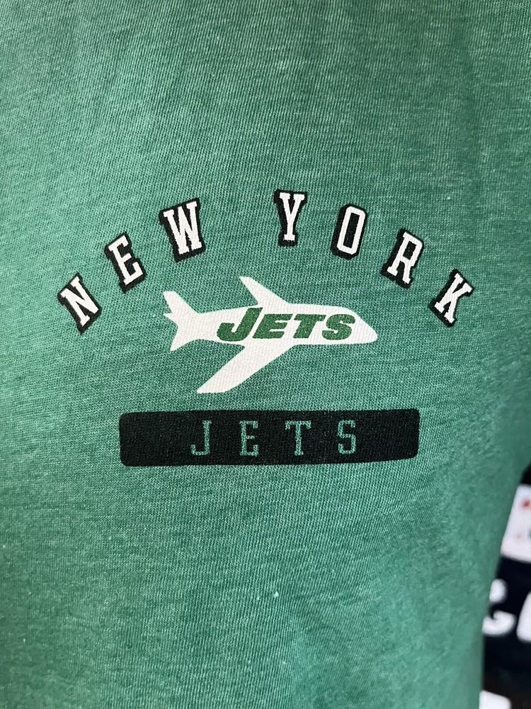 New York Jets Womens Shirt Sz XL Green Football NFL T-Shirt NEW NWT Vintage Look