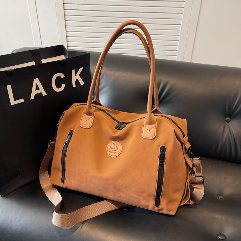 Travel bag Short business trip Luggage bag Large capacity Dry and wet separation Light shoulder crossbody fitness bag