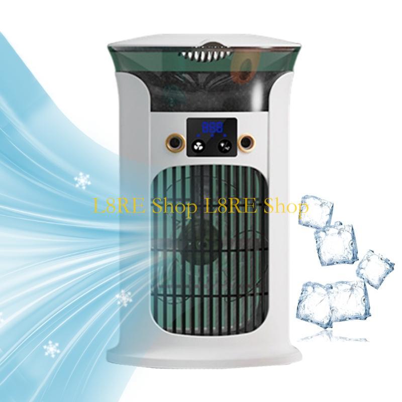 L8RE USB Small Air Cooling Fan ABS Texture Suitable for Home or Office Environment