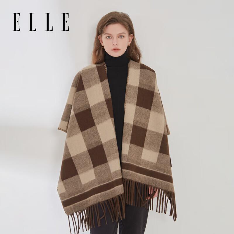 ELLE Women's All-Season Warm Shawl