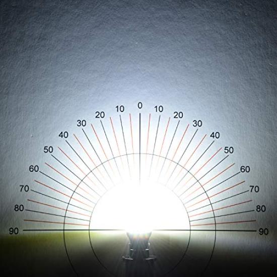 IPF LED Interior Lamp for T10 T13 6000K 305R Cars, T16, 100lm, White, 12V, 1pc, COB, Top-Surface Illumination,