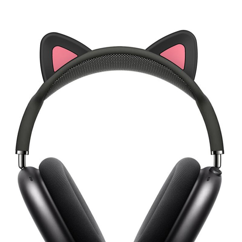 Cat Ears Silicone Headphone Headband Protectors For Apple Airpods Max Headphone