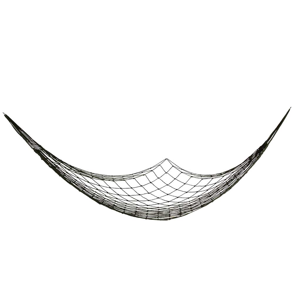 Thicken Ultra Strong High Bearing Weight Outdoor Nylon Mesh Hammock for Travelling
