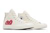 Men's Comme des Garçons Play x Converse Chuck 70 High 'Milk' 2023