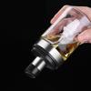 Stainless Glass Seasoning Bottle Sealed leakproof Spice Jar Kitchen Seasoning Bottle Oil Vinegar Soy Brush Bottle