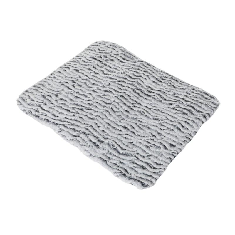 Washable Pet Warming Pad, Reflective Aluminum Film, Soft Textured Fabric and Traction Backing for Indoor Dog Lounging