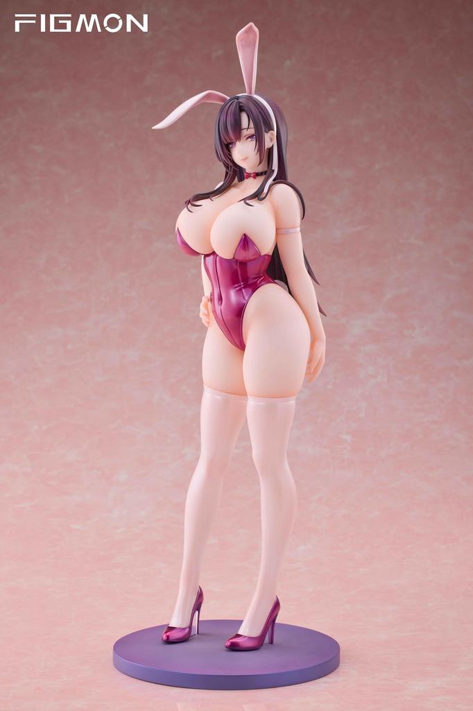 FIGMON Bunny Girl Anna Scale PVC ABS Painted Finished Figure 1/4 &