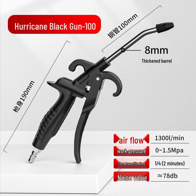 

High-Pressure Extended Air Blow Gun for Dust Removal