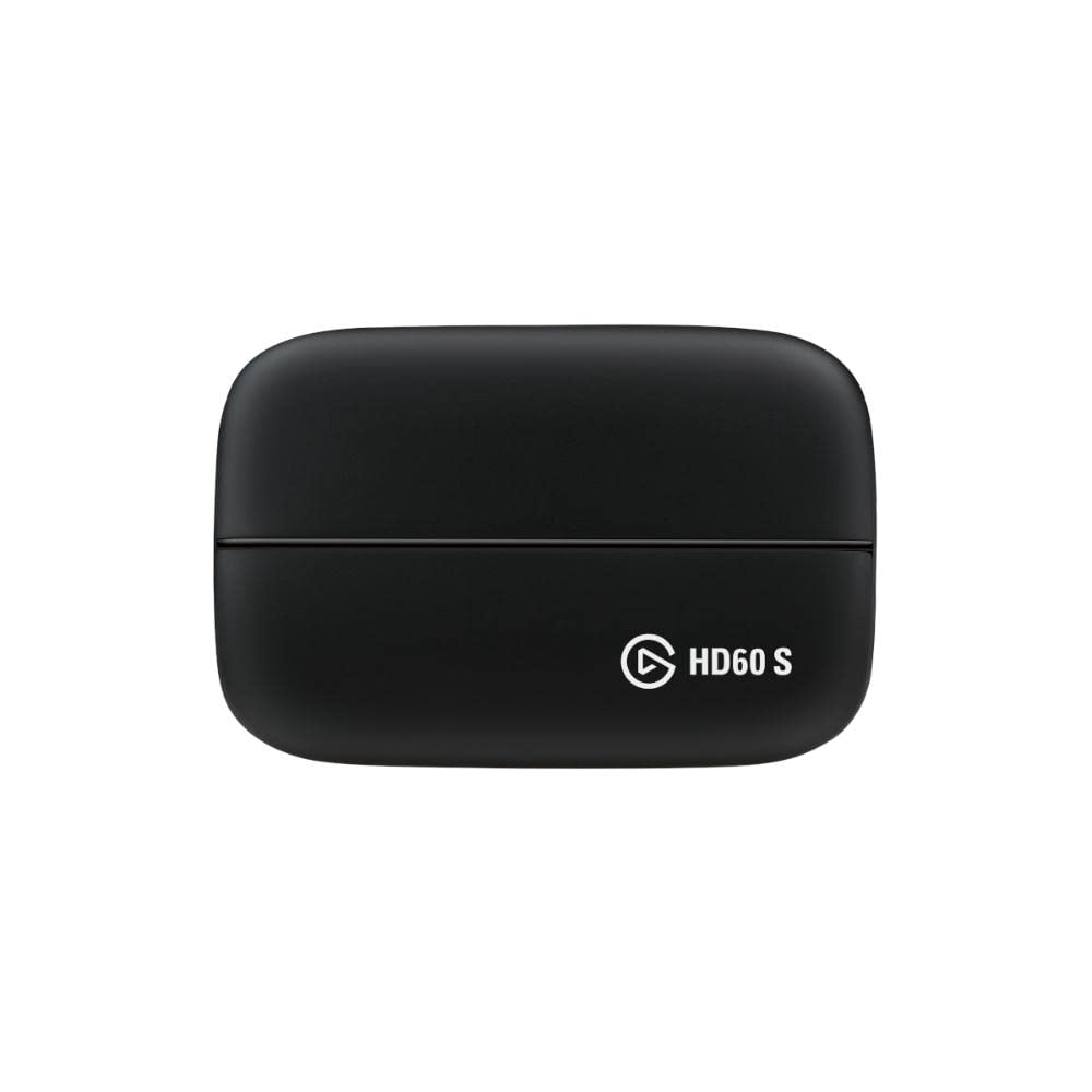 CORSAIR Elgato HD60 S Game Capture Software Low USB with Xbox Series Xbox One Card, Encoding, 1080p/60fps, Latency, 3.0 [Compatible PS5, PS4/Pro, X/S,