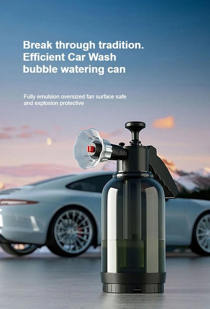 Handheld Foam Sprayer Manual Foam Spray Bottle Handheld Pressure Sprayer For Car Wash Home Plant Watering