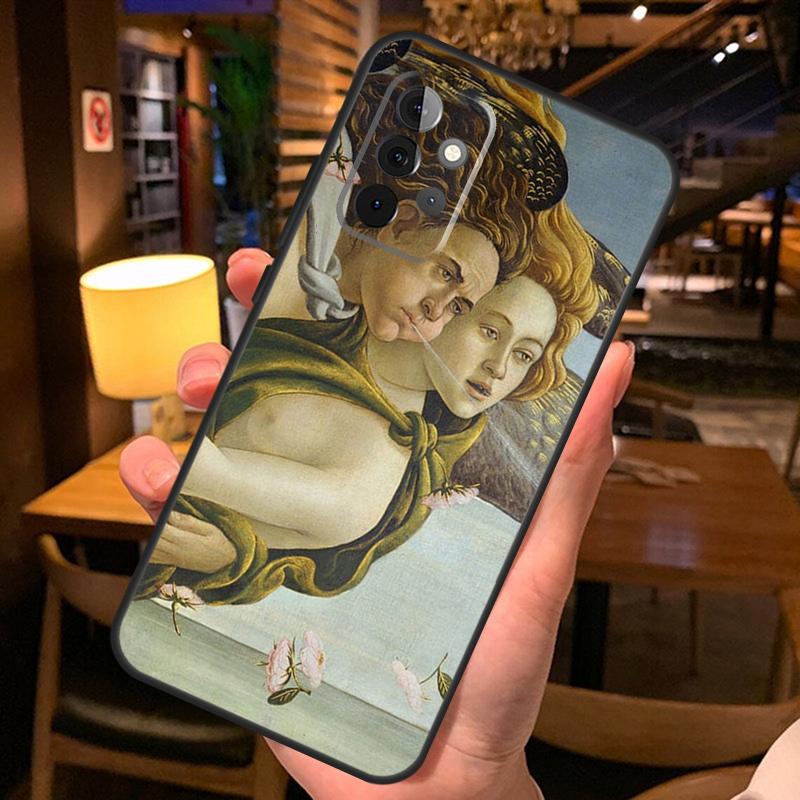 Art Paintings The Birth Of Venus Case For Samsung Galaxy A54 A34 A14 A52 A32 A12 A13 A33 A53 A15 A16 A36 A56 A26 A06 A35 A55