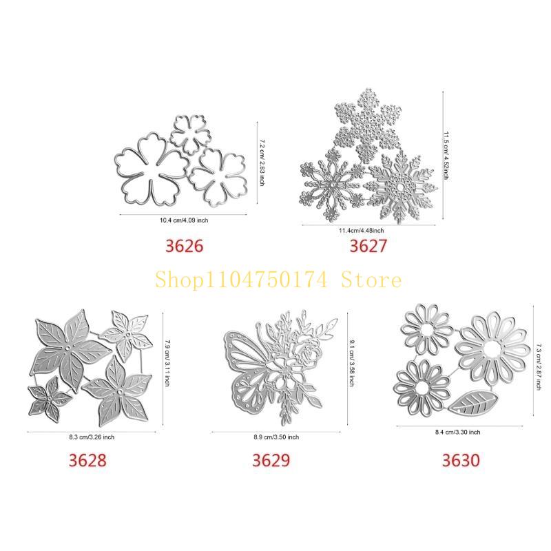 Flower Metal Cutting Dies Scrapbooking Stencil Die Cuts Card Embossing DIY Photo Album Template Mold Decoration Craft top sale