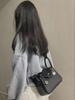 Bags 2024: New Women's Genuine Leather Lindy One-Shoulder Handbag & Crossbody Pillow Bag