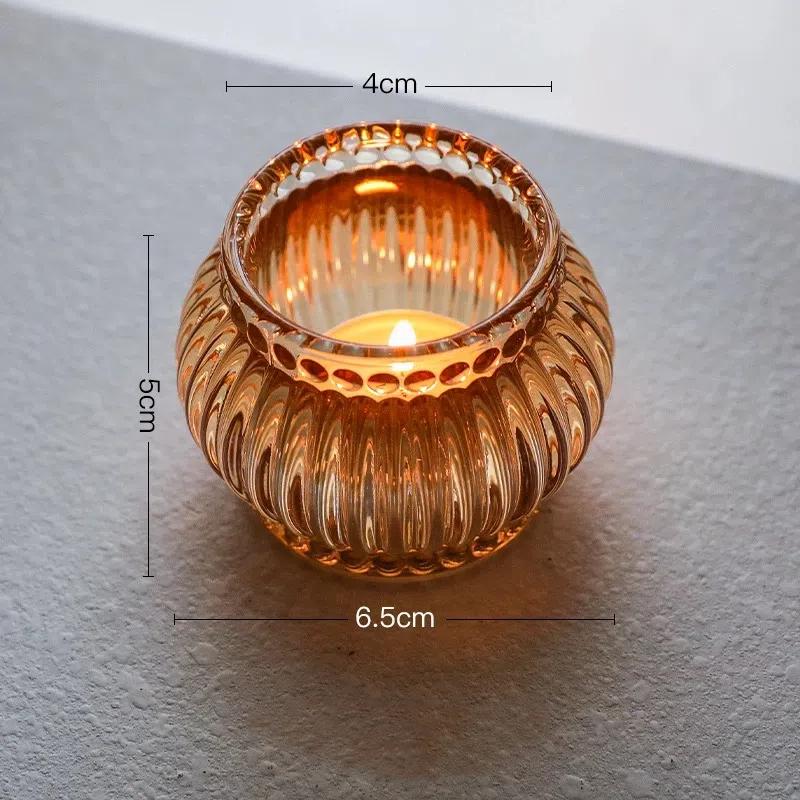 European Crystal Candle Holder – Romantic Candlestick for Dinner, Wedding & Home Decoration